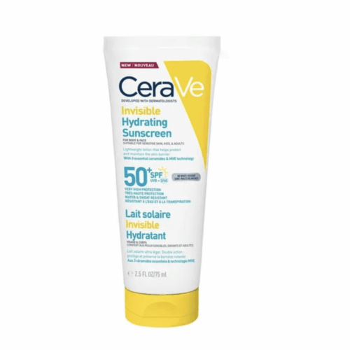 Buy the original CeraVe Invisible Hydrating Sunscreen SPF 50+ UVB + UVA 177ml in Ibadan Nigeria