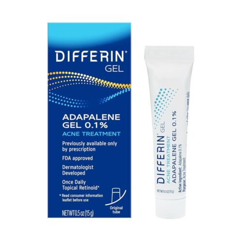 Buy the original Differin Adapalene Gel 0.1% Acne Treatment 0.5 oz in Ibadan Nigeria
