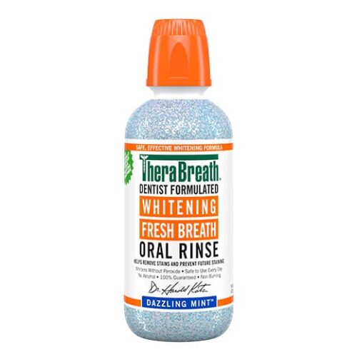 Buy the original TheraBreath Whitening Fresh Breath Oral Rinse Dazzling Mint 473ml in Ibadan Nigeria