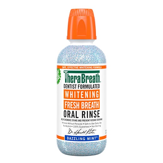 Buy the original TheraBreath Whitening Fresh Breath Oral Rinse Dazzling Mint 473ml in Ibadan Nigeria