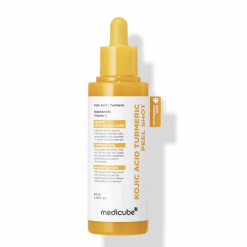 Buy the original Medicube Kojic Acid Turmeric Peel Shot 80ml in Ibadan Nigeria