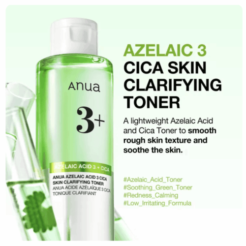 Buy the original Anua Azelaic Acid 3 Cica Skin Clarifying Toner 250ml in Ibadan Nigeria