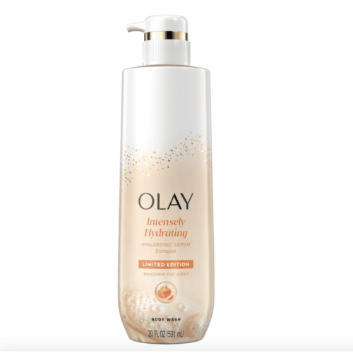 Buy the original Olay Intensely Hydrating Hyaluronic Serum Complex (Mandarin Fizz Scent) Body Wash 591ml in Ibadan Nigeria