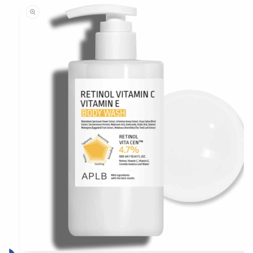 Buy the original APLB Retinol Vitamin C Vitamin E Body Wash in Ibadan Nigeria