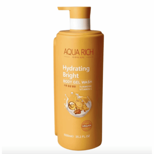Buy the original Aqua Rich Hydrating Bright Body Gel Wash - 1L in Ibadan Nigeria