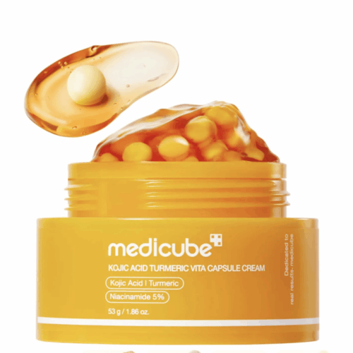 Buy the original Medicube Kojic Acid & Turmeric Capsule Cream in Ibadan Nigeria