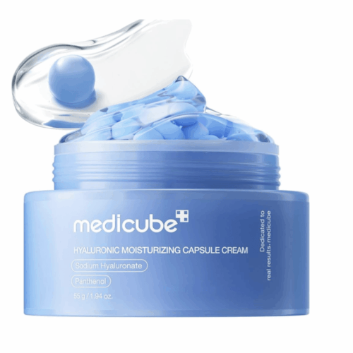 Buy the original Medicube Hyaluronic Moisturizing Capsule Cream 55ml in Ibadan Nigeria